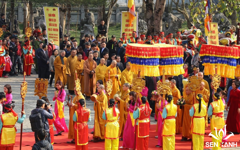 Lễ hội tại Bái Đính